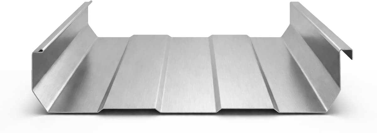 2.5" Mechanical Seam - Trapezoid metal panel